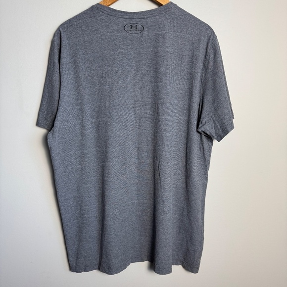 Under Armour Heat Gear Men's Activewear Short Sleeve Casual T-Shirt Gray 2XL - Picture 5 of 11